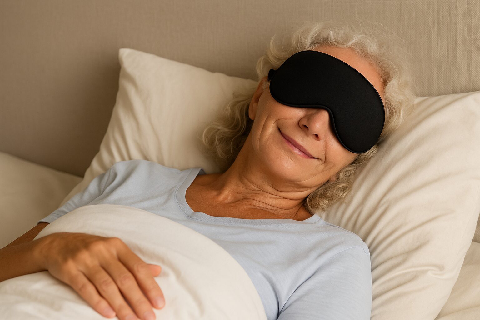 Schlafmasken für Senioren – besser schlafen ohne Medikamente
