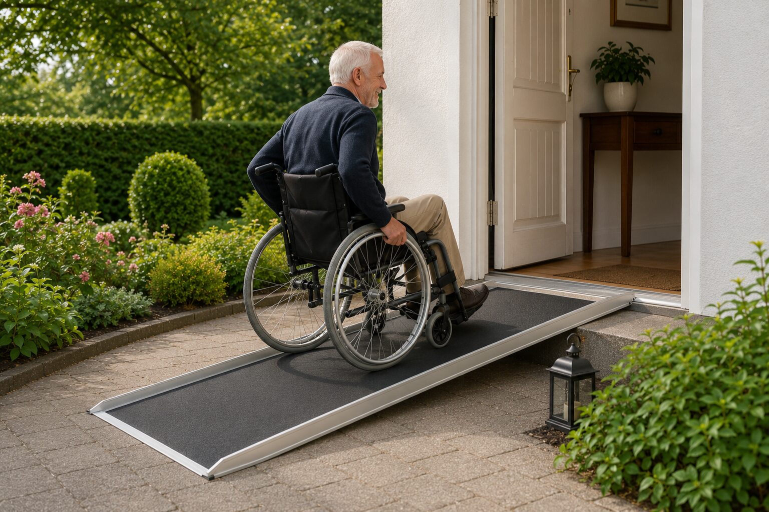 Rollstuhlrampe